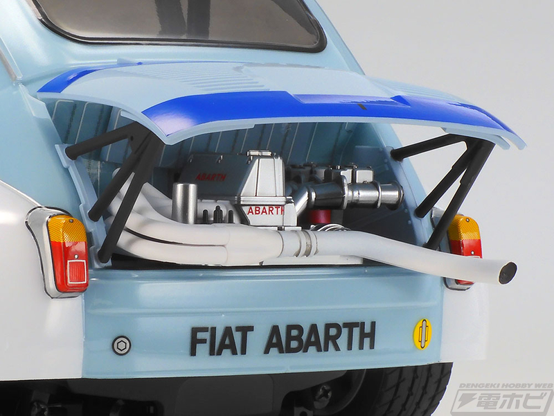 タミヤより「1/10RC フィアット アバルト 1000TCR ベルリーナ コルサ