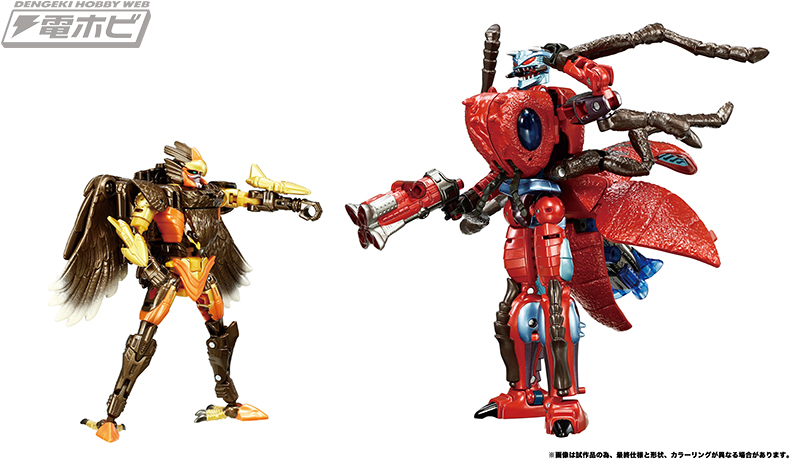 TVアニメ『ビーストウォーズ』の人気キャラクターによる対決セット