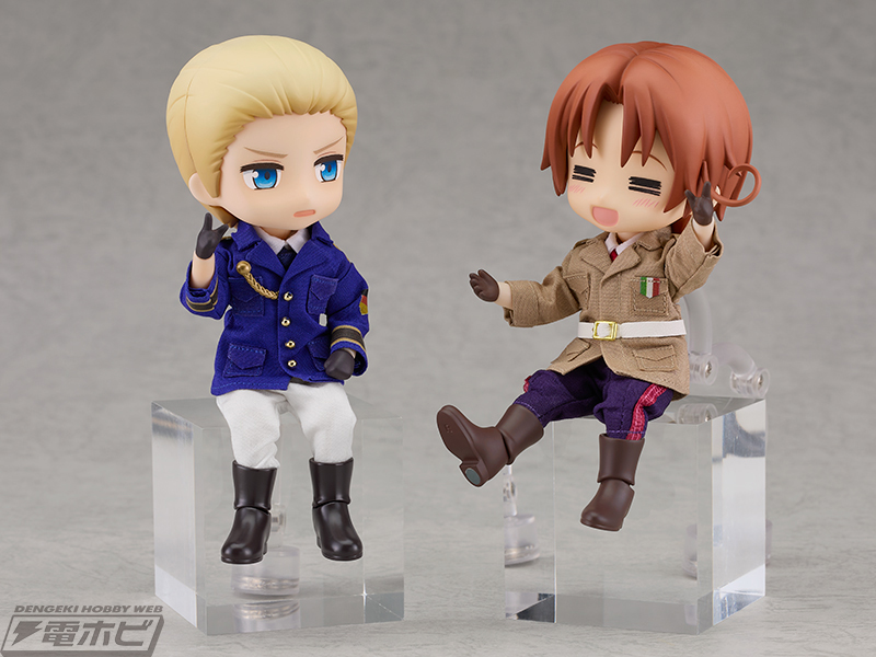 ヘタリア World☆Stars』イタリア、ドイツがねんどろいどどーる