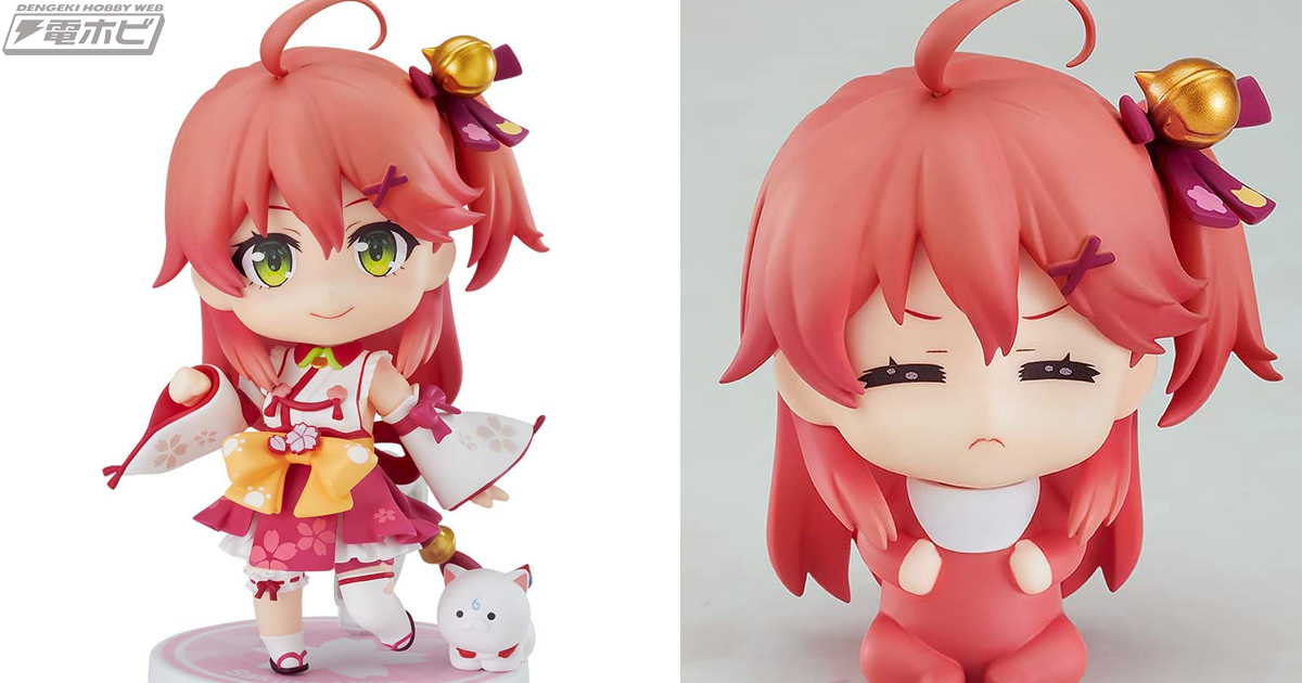 ホロライブ」エリート巫女 さくらみこのデフォルメフィギュア