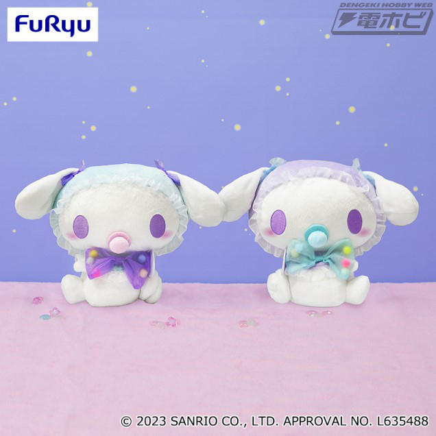 シナモロール」「マイメロディ・クロミ」「ポムポムプリン」の可愛い姿