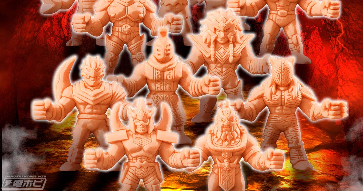 キン肉マン』最新シリーズに登場する「超神」を一挙8体収録した