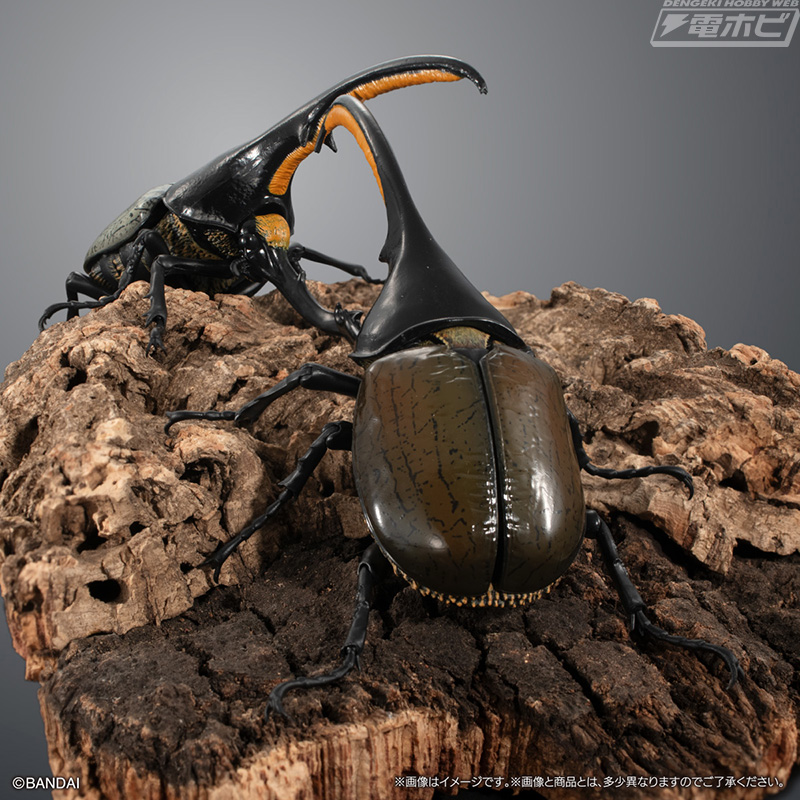 ヘラクレスオオカブトが大型サイズの完全フル可動モデルとなって