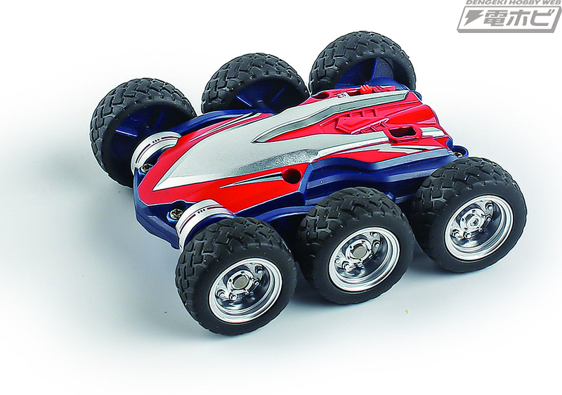 ひっくり返っても止まらない!!七転八起電動RCバギー「ハイパーミニ