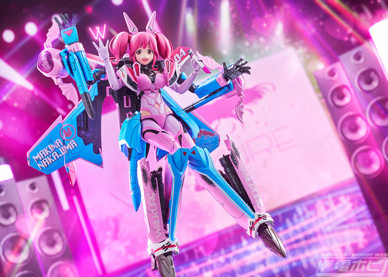 プラモデル「V.F.G.」シリーズに「マクロスΔ VF-31A カイロス マキナ