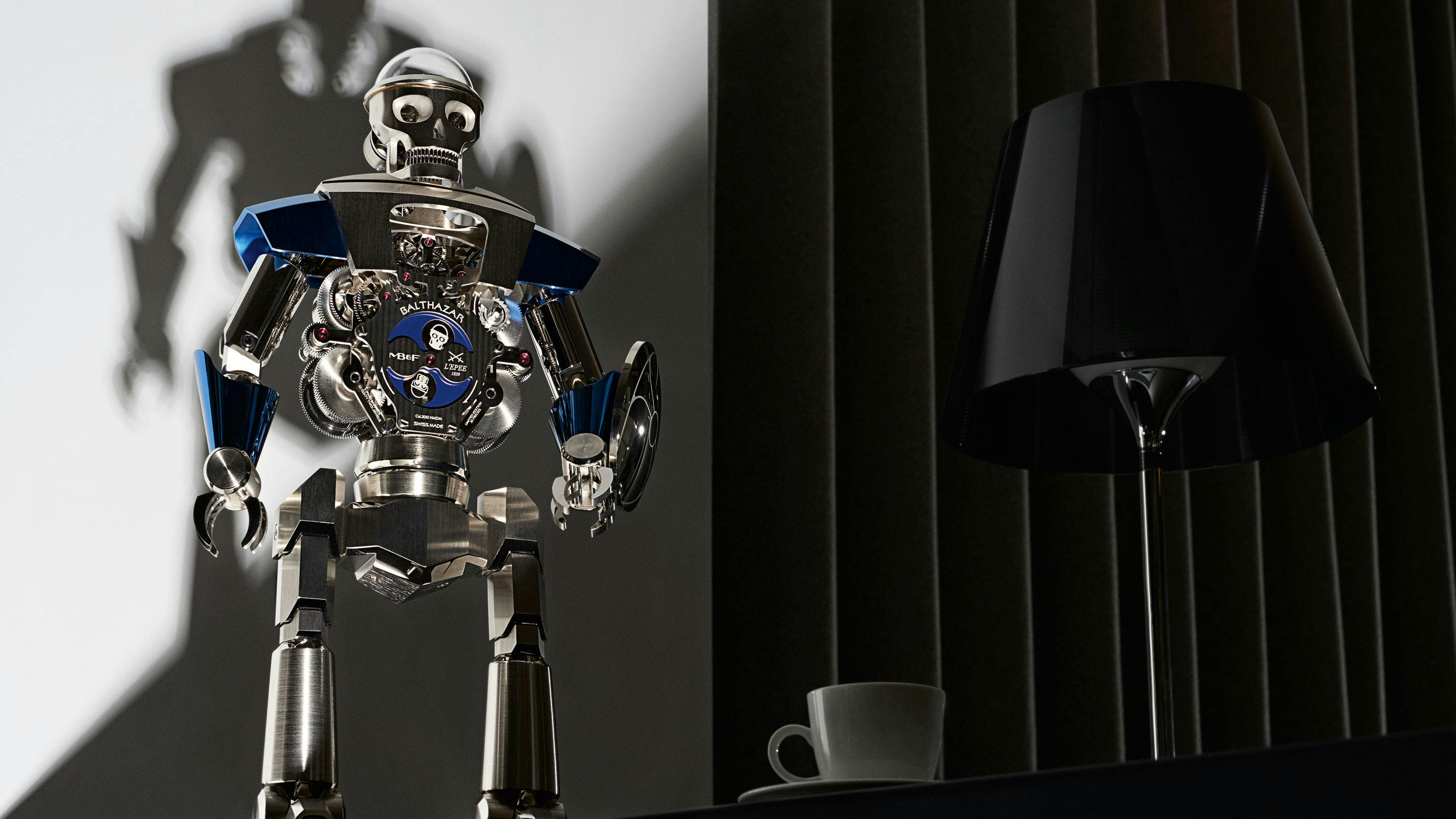 Introducing: Balthazar, MB&F's Latest Robot-Themed Clock, Has A