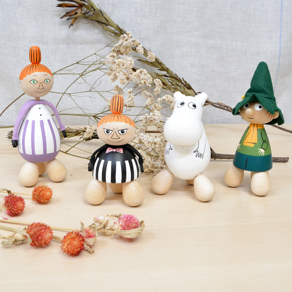moomin プーレルット 置き人形 5体セット バラ売り不可 moomin