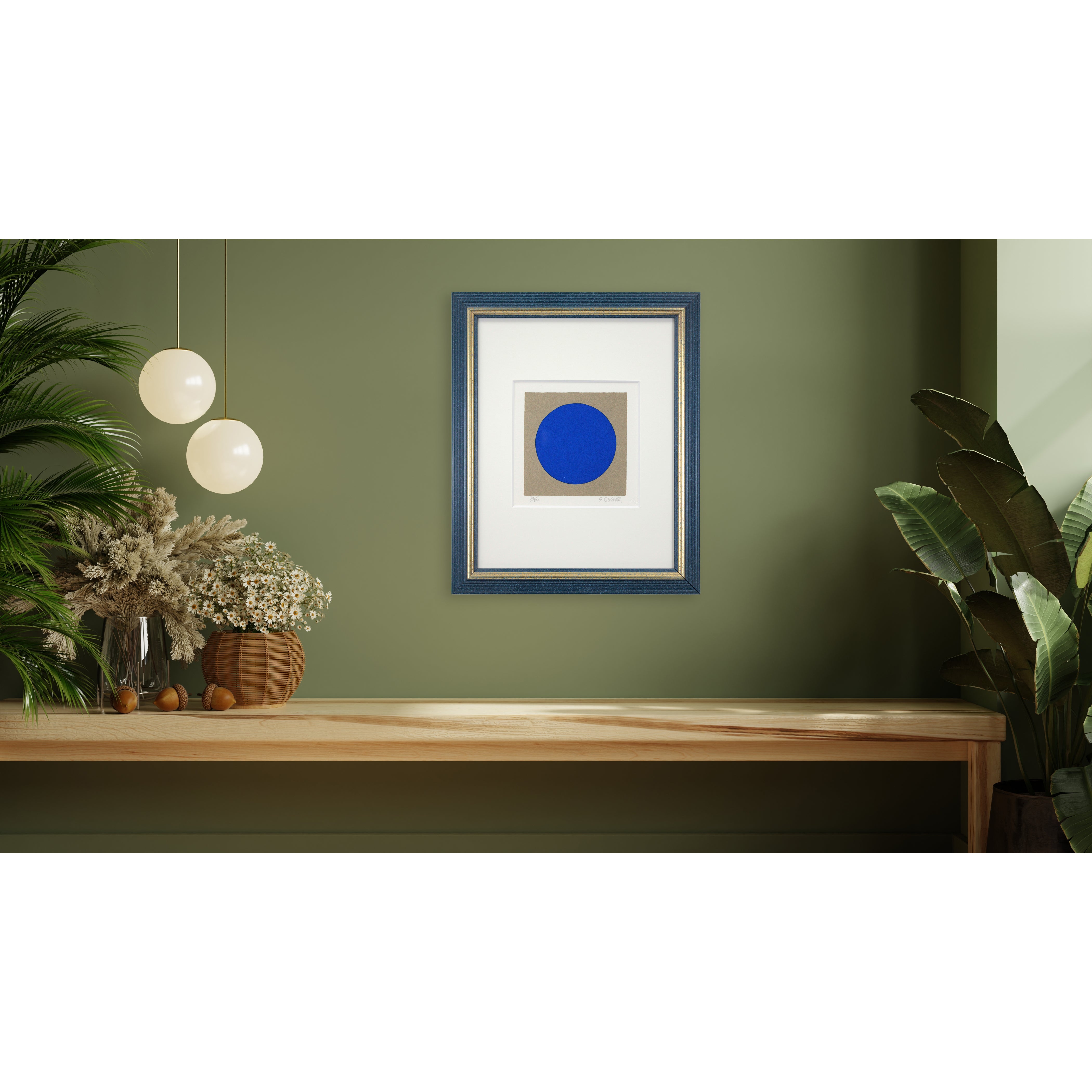 大沢昌助 『まる』 シルクスクリーン - 北海道画廊