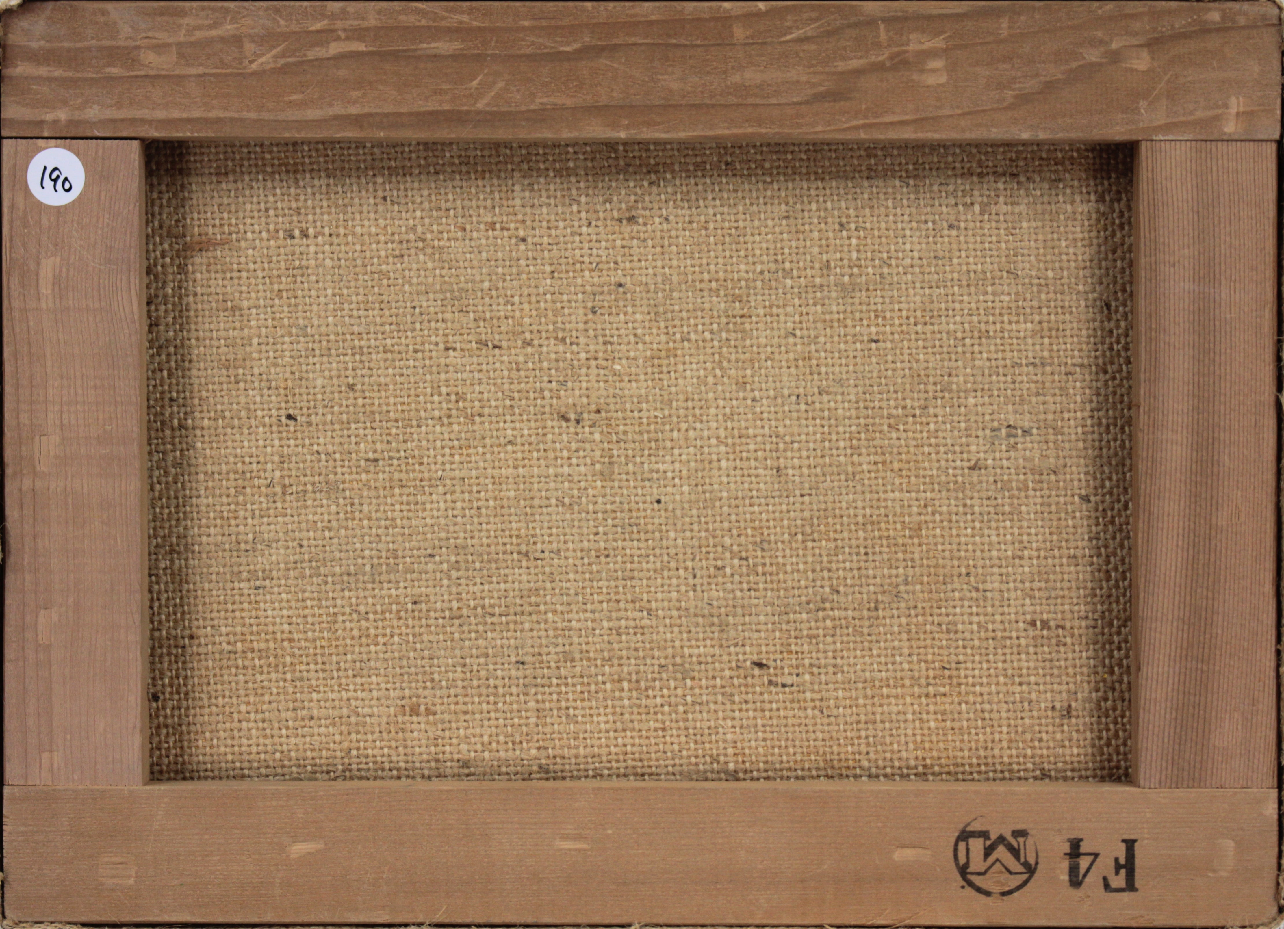 杢田たけを 『幻想』 油彩画 - 北海道画廊