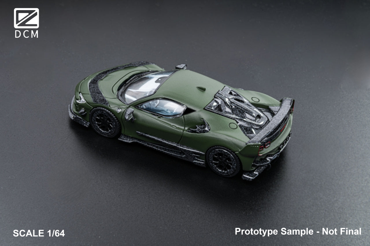 Preorder] DCM 1:64 Ferrari Mansory SF90 F9XX Green (2 Versions
