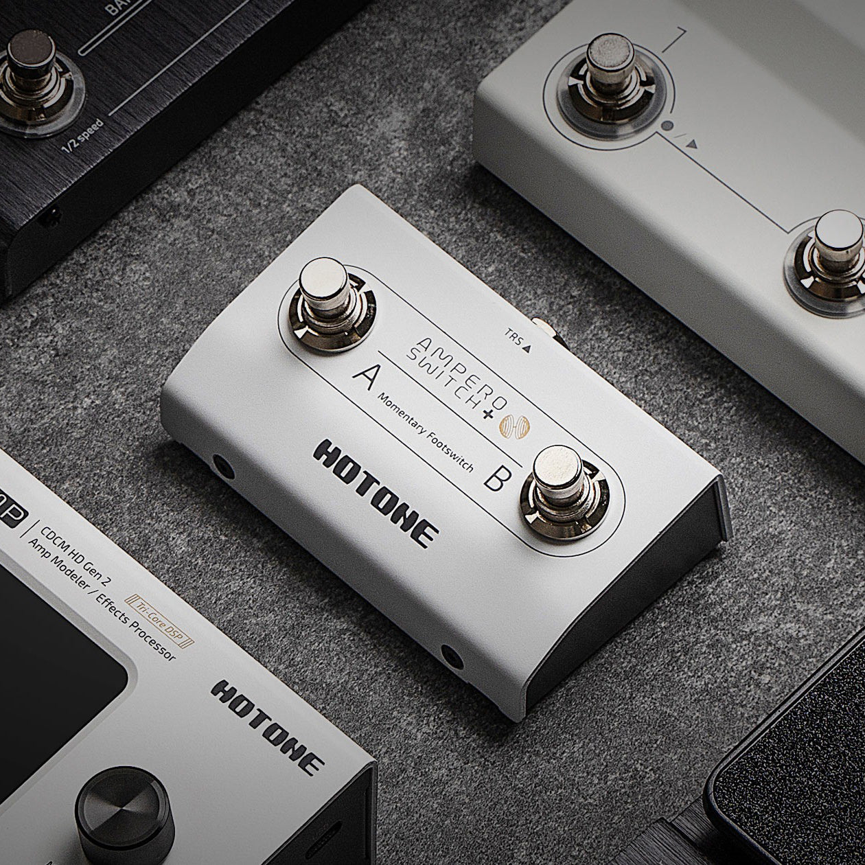 Hotone Ampero Switch+ モメンタリーフットスイッチ