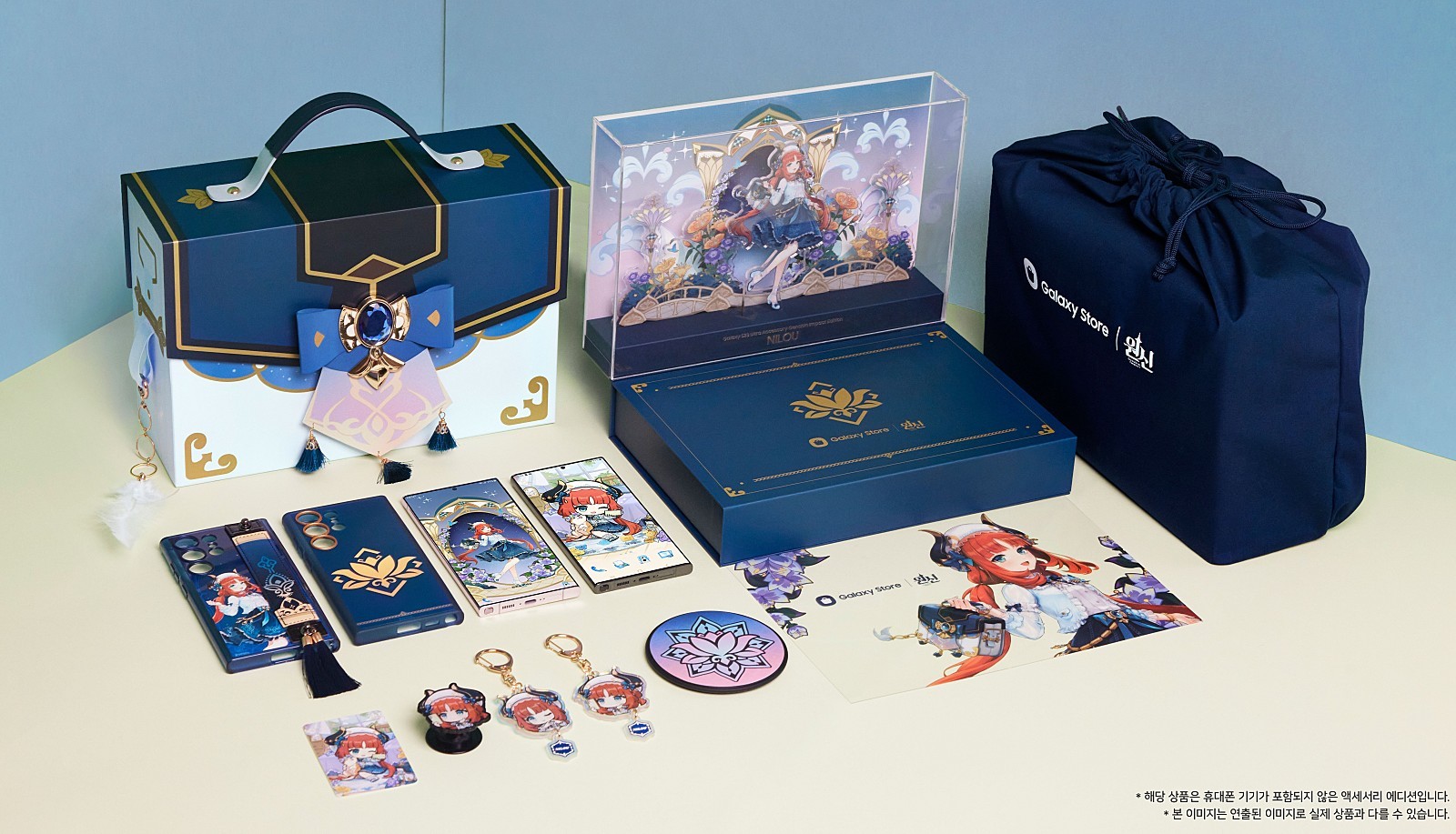 Galaxy S23 Ultra Accessory Genshin Impact Edition』のグッズ詳細が