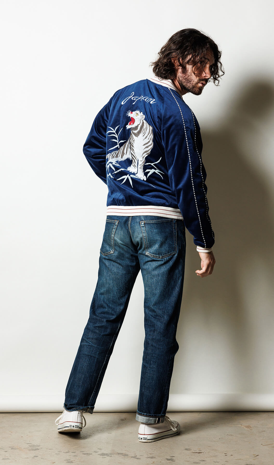 REVERSIBLE SOUVENIR JACKET (JAPAN) ｜ HOUSTON-BOOK