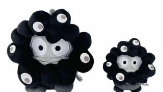 ミャクミャク×ハンギョドンのブラックぬいぐるみ」が12/9(火)10時から
