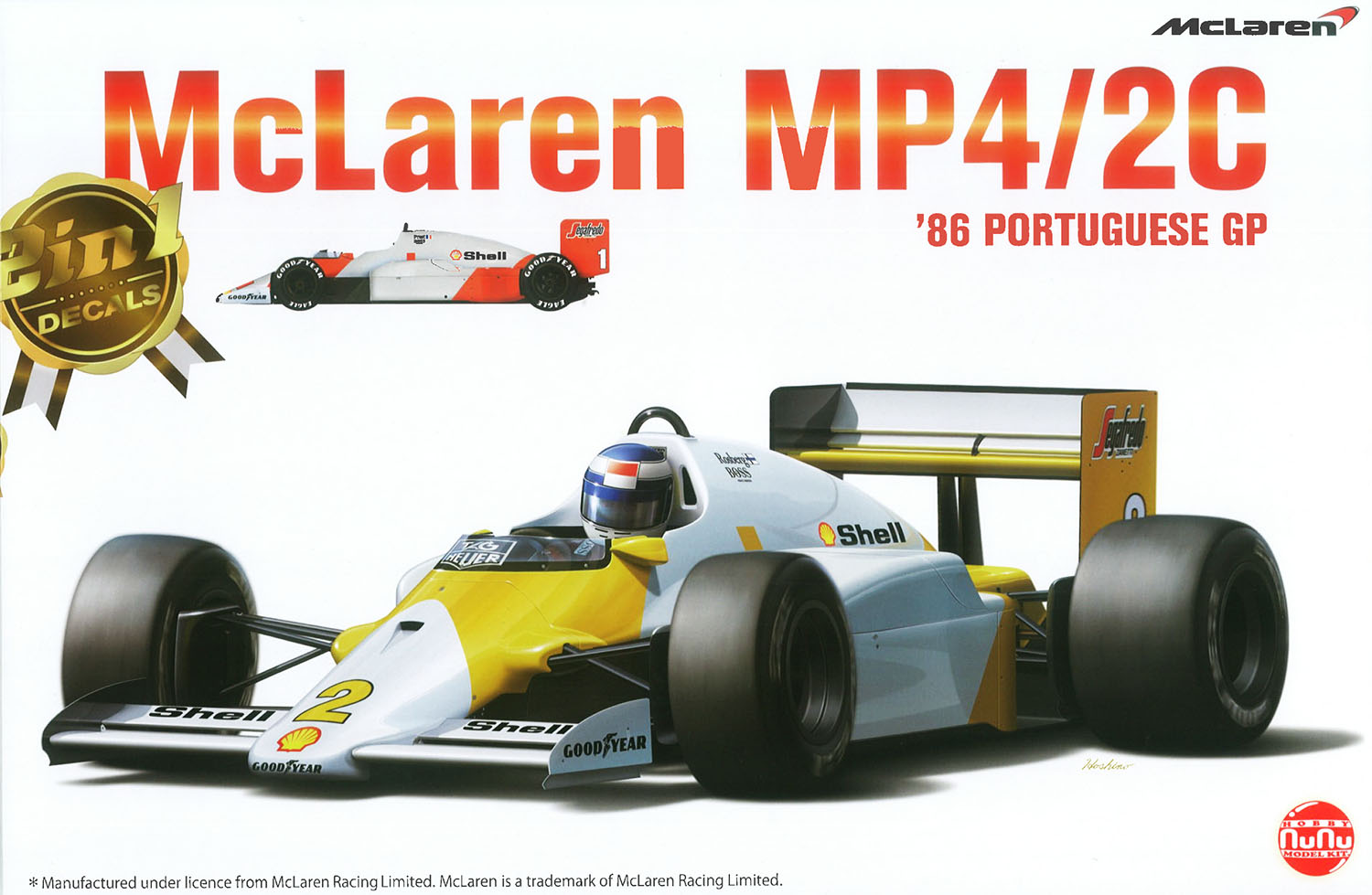 1/20 マクラーレン MP4/2C '86 ポルトガルGP | 鉄道模型・プラモデル