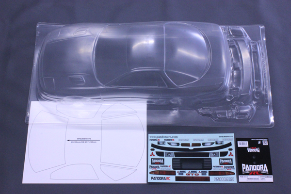 パンドラRC PAB-154 Mitsubishi GTO 未塗装ボディ | 鉄道模型