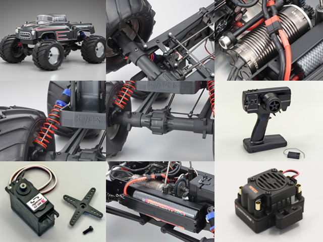 京商 1/8 ブラシレスパワード 4WDモンスタートラック マッドフォース