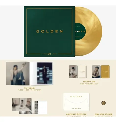 Para Jung Kook (bts) - 'golden' Lp | MercadoLivre