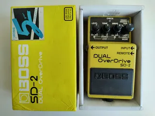 Pedal Boss Sd 2 Dual Overdrive | Mercado Livre