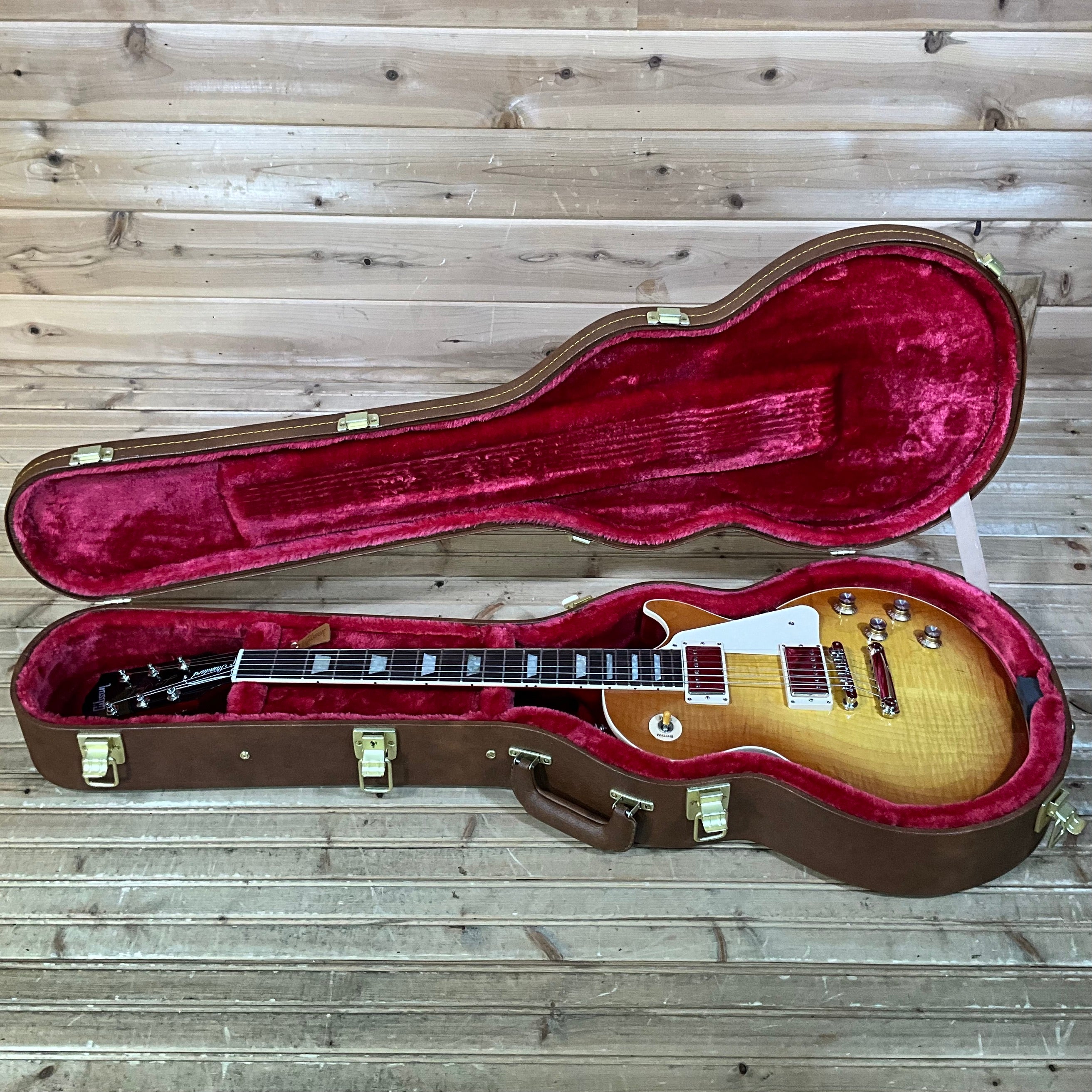 Gibson Les Paul Standard '60s Electric Guitar - Unburst - Huber