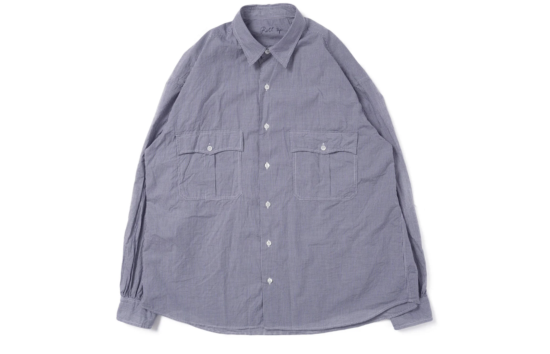 ポータークラシック NEW ギンガム ロールアップシャツ | HUES 福岡