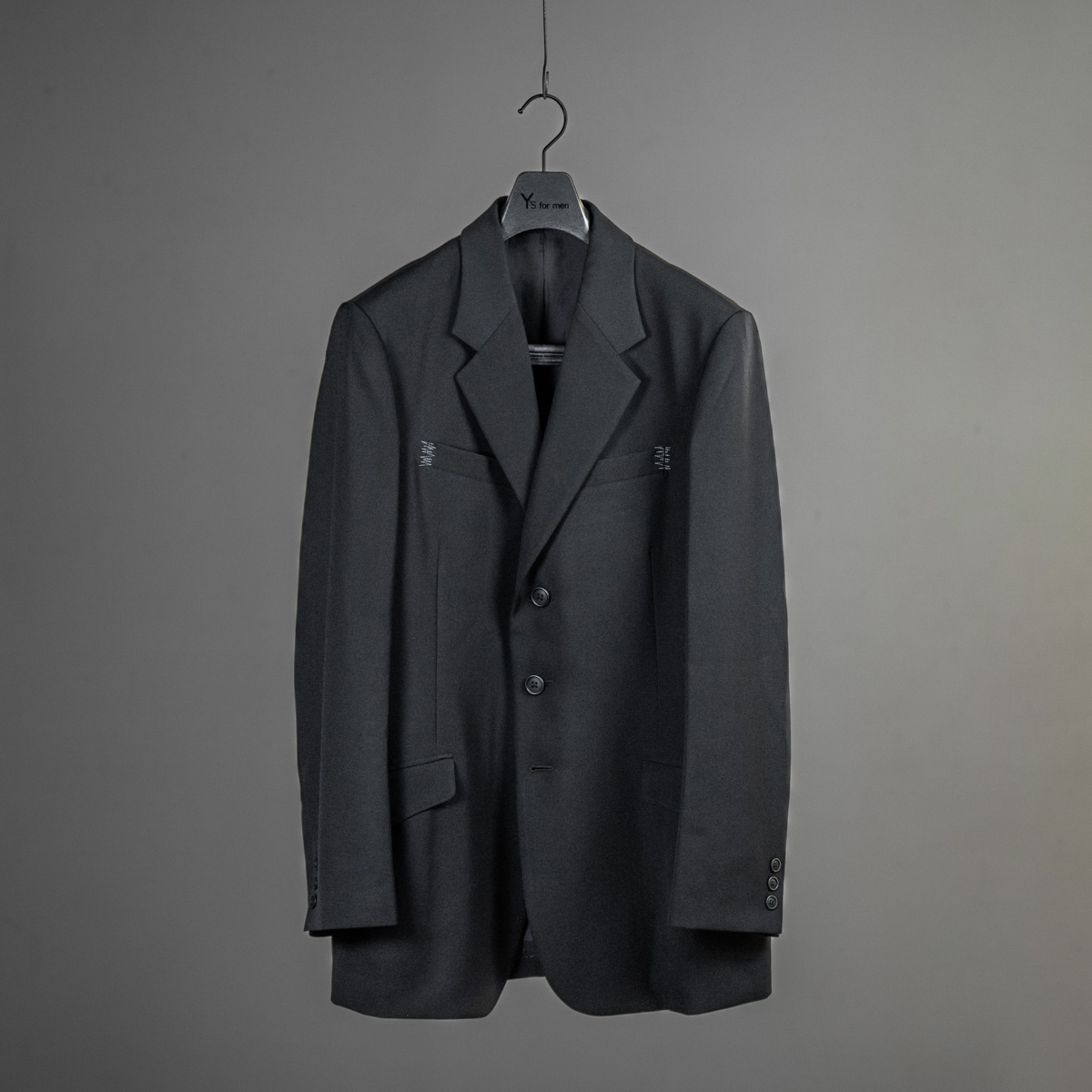 Y's for men 23AW ギャバジンノッチドラペルジャケット | HUES 福岡