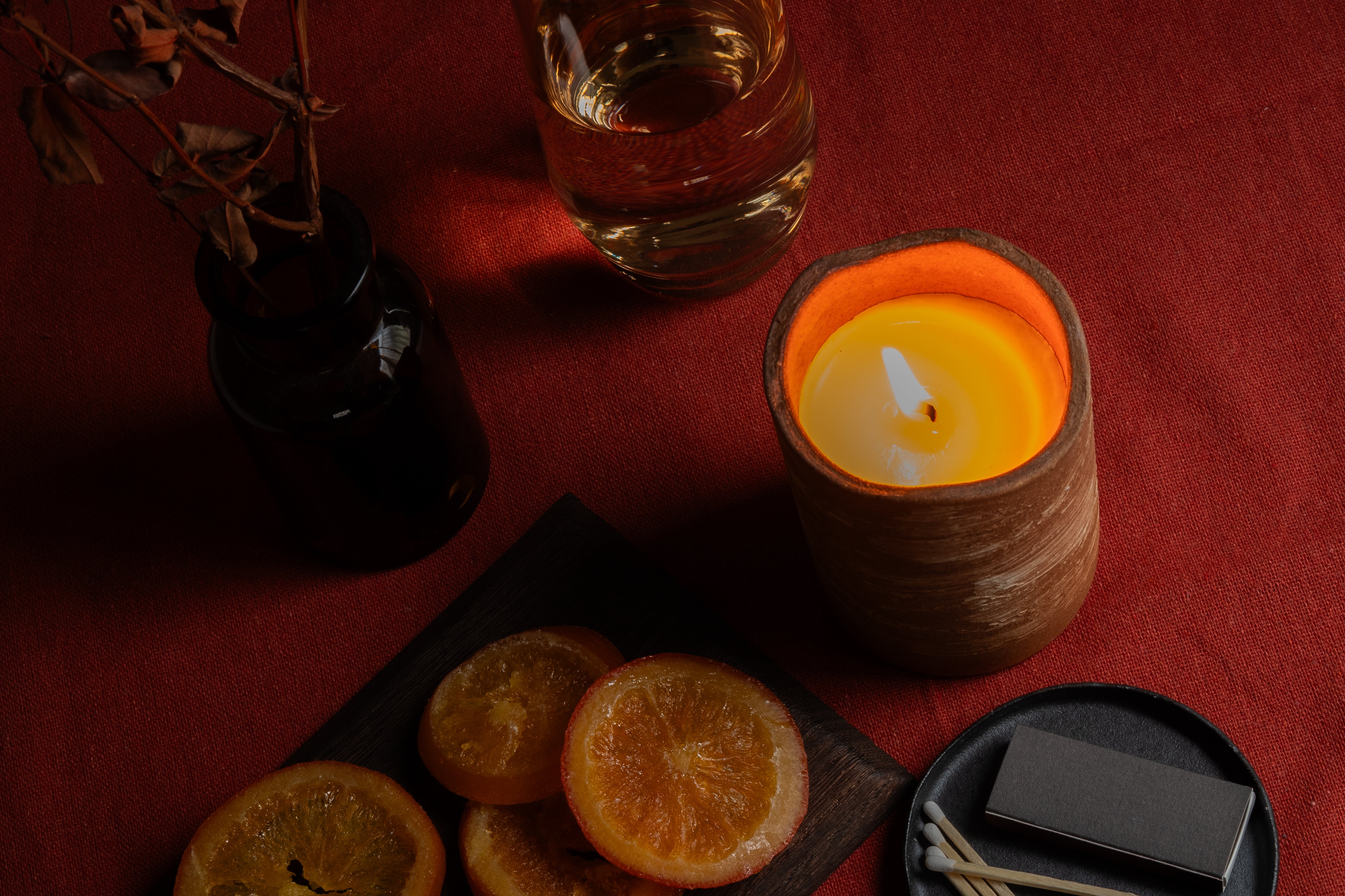 通販】和風のプレゼントに アロマキャンドル 秋風– 風狂 huukyou