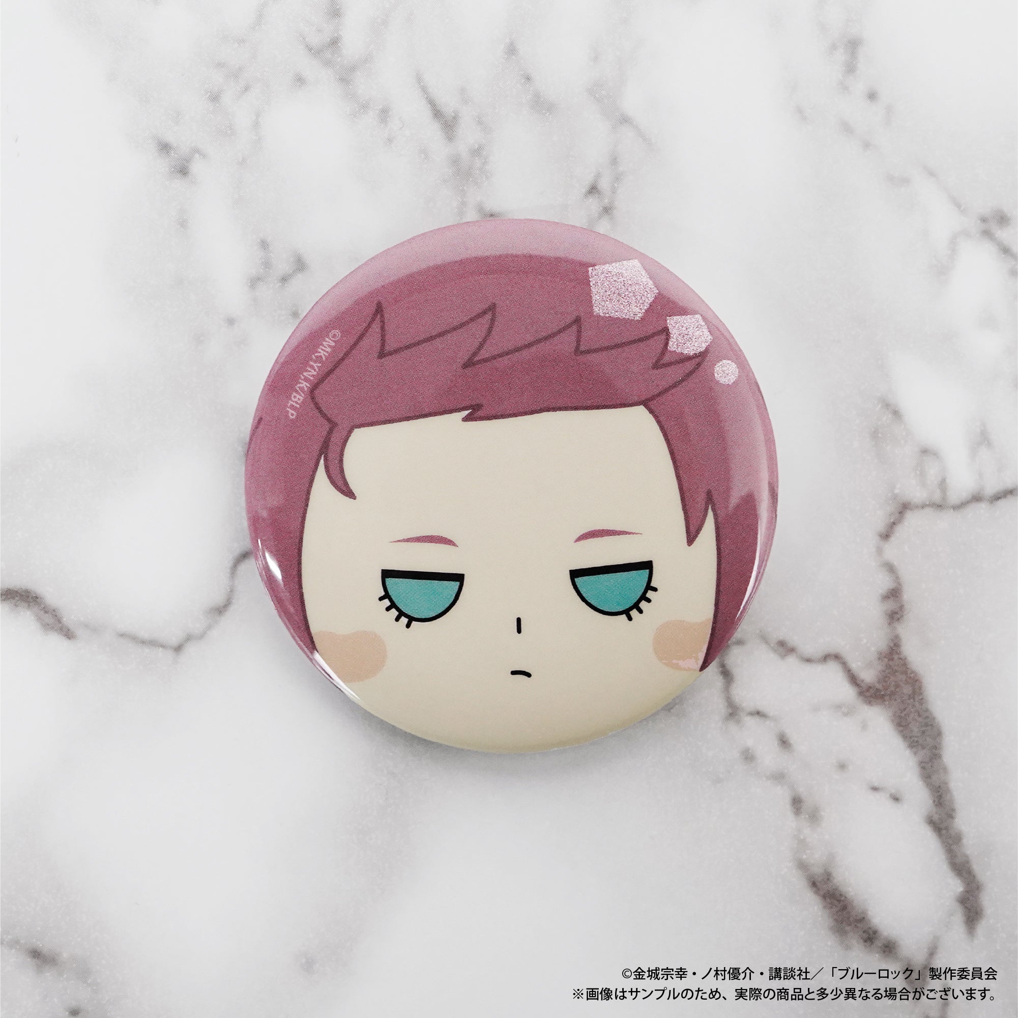 ブルーロック トレーディングもにゅも缶バッジ 第2弾 1パック入り