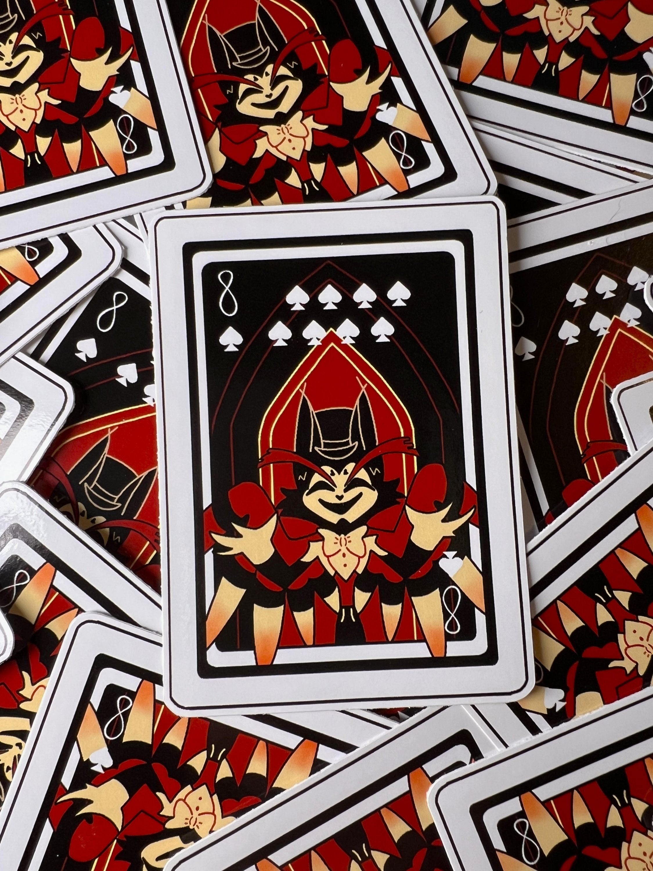 Hazbin hotel playing cards - Etsy 日本