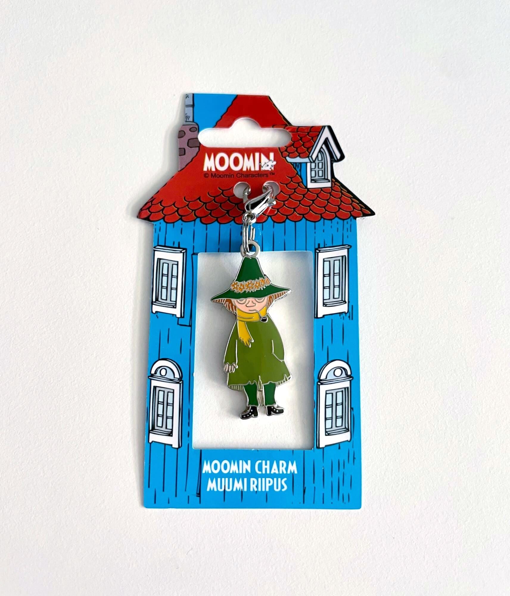Snufkin Moomin Charmkeychain, Cute Enamel Pendant, Bag Charm
