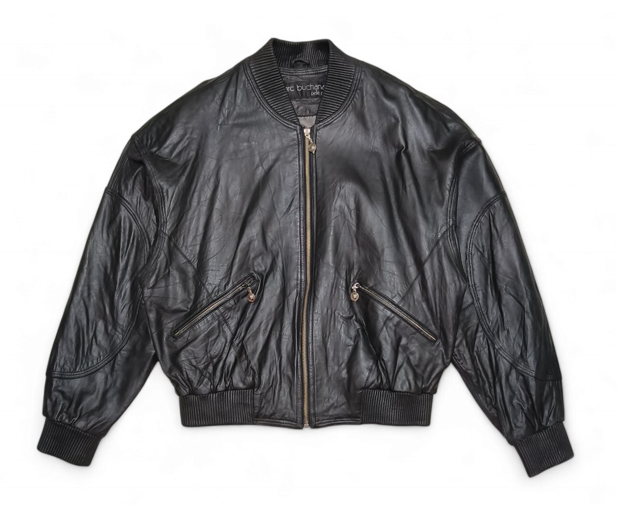 ヴィンテージ：Pelle Pelle レザージャケット - Marc Buchanan ヒップ