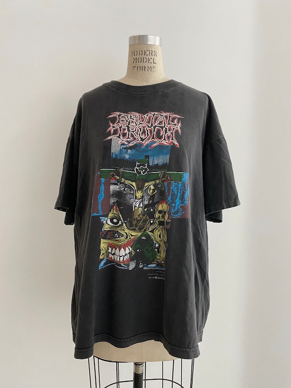 90s Vintage Brutal Truth T-shirt : Death Metal Grindcore - Etsy
