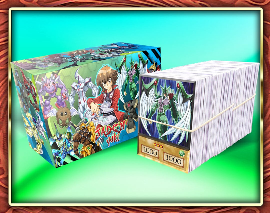 Jaden Deck (350 Cards +36 Rare) +deckbox & Playmat Anime Orica - Etsy