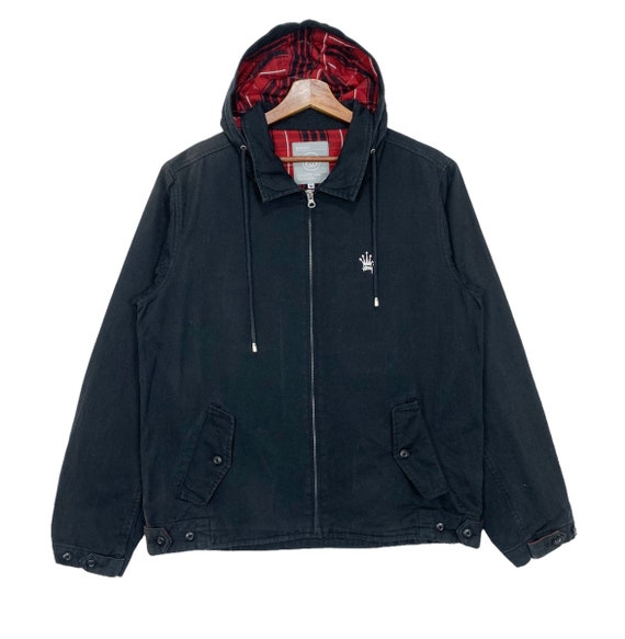 Vintage Stussy Hoodie Jacket Stussy Skateboards Brand Fashions