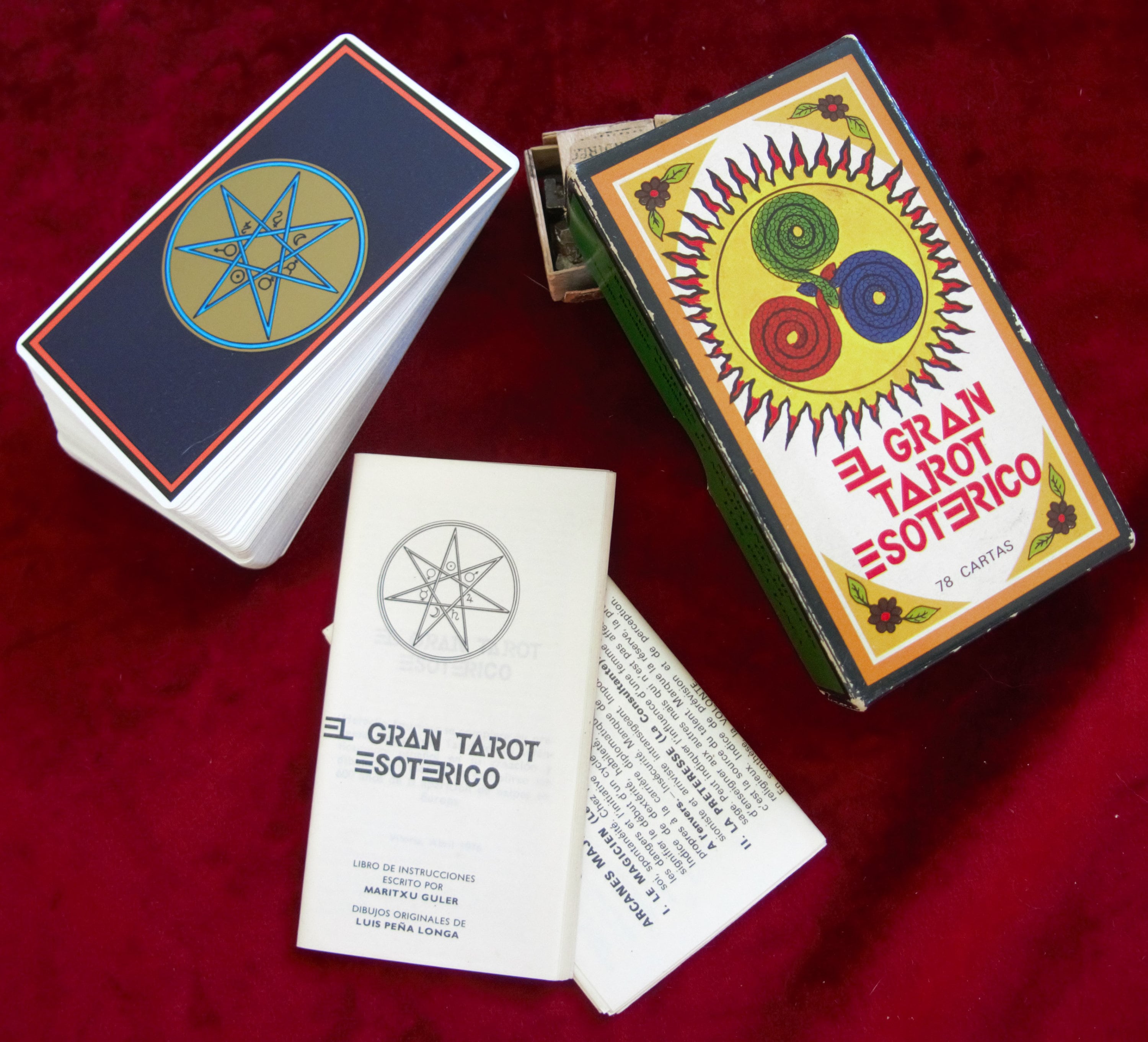 El Gran Tarot Esotérico – 1979 Fournier Edition – Maritxu Guler