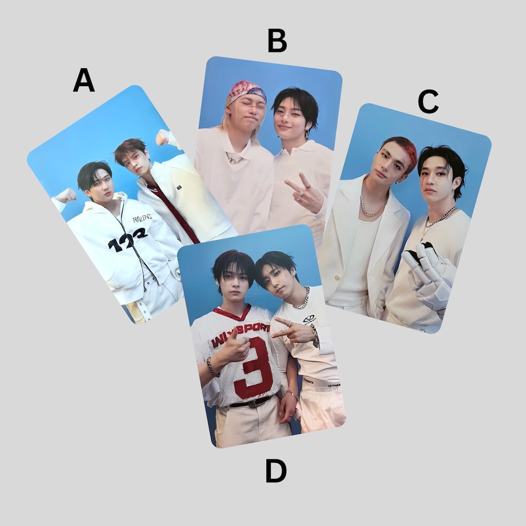 Stray Kids SKZ Karma Wal Mart Photocards Minsung -preorder - Etsy