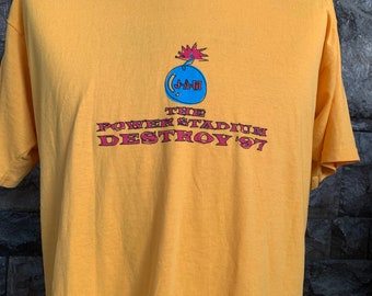 Vintage 90s Judy and Mary the Power Stadium Destroy Rock Band T