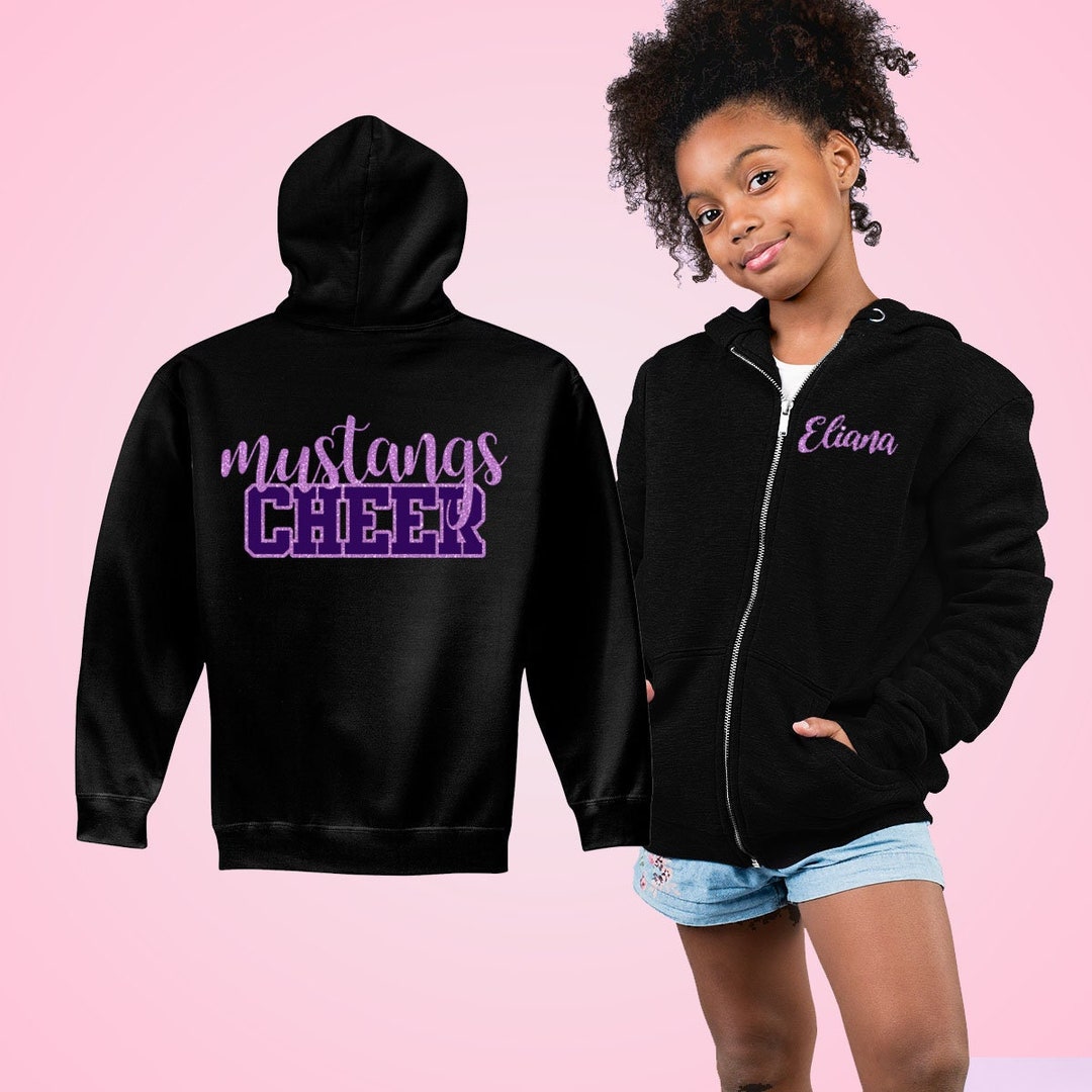 Cheer Zip up Hoodie | Custom Cheer Team Hoodie | Cheer Mom Zip up
