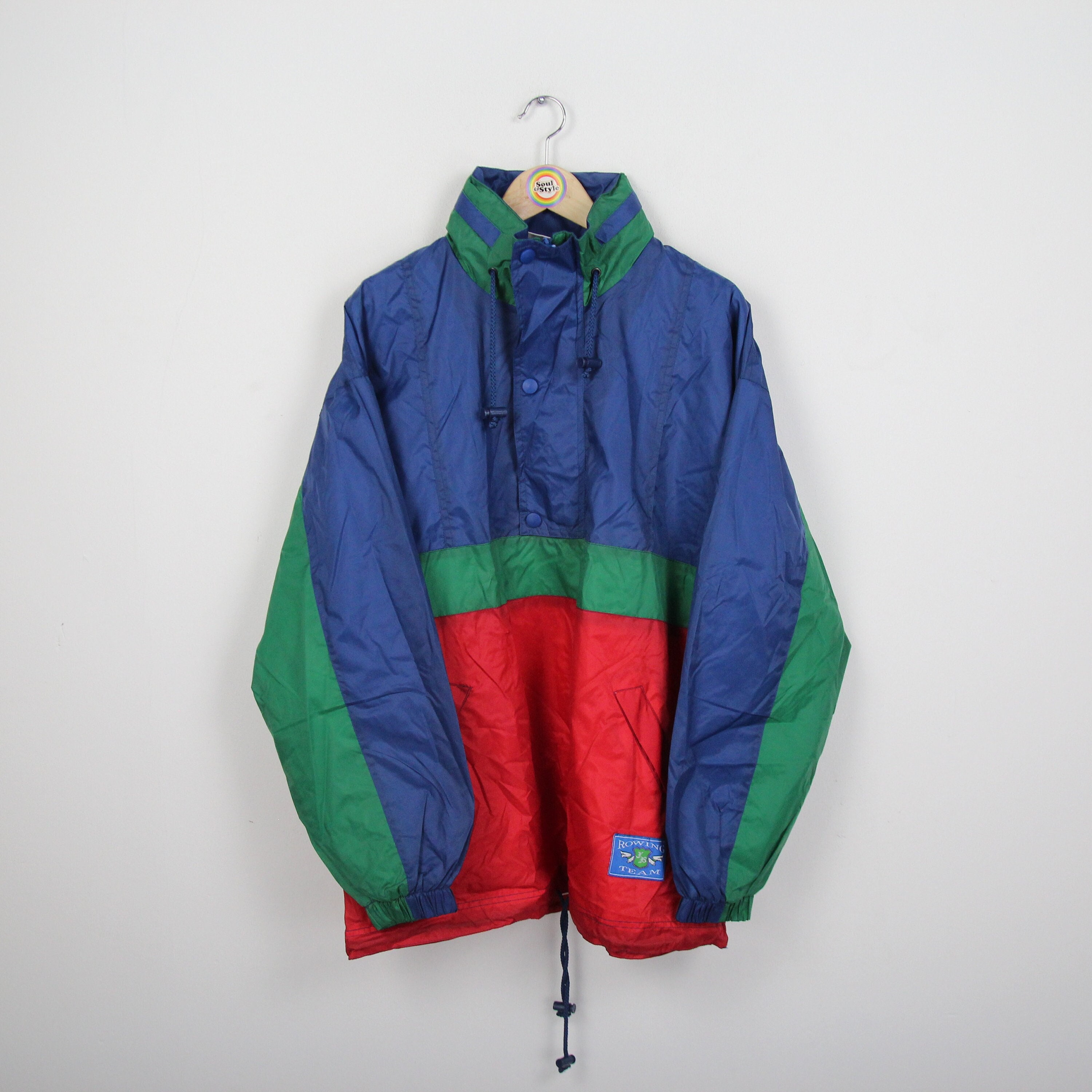 Vintage 90s Rain Jacket Slip Jacket M Windbreaker Marcel Clair - Etsy