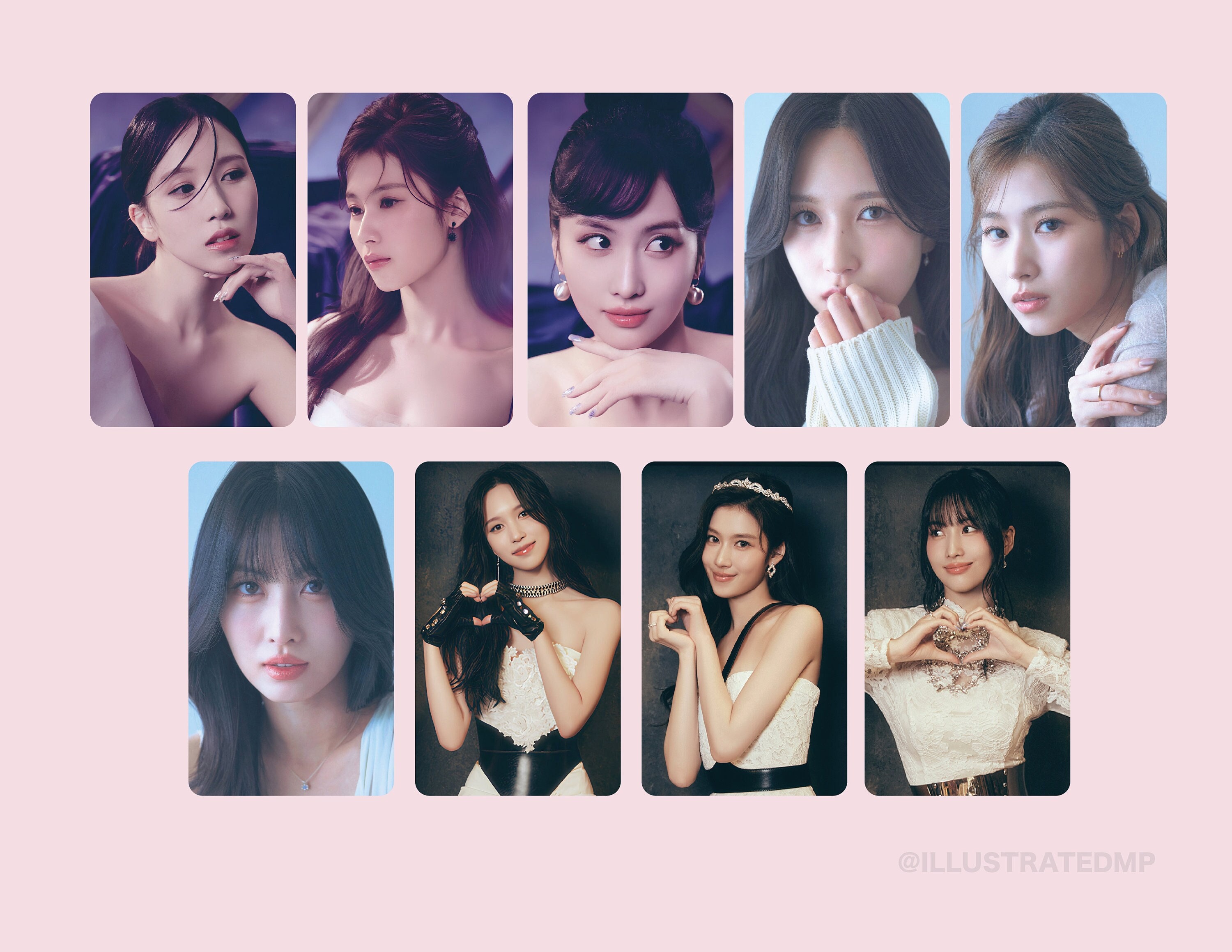 MISAMO Photocards [masterpiece Edition] (TWICE Mina, Sana, Momo