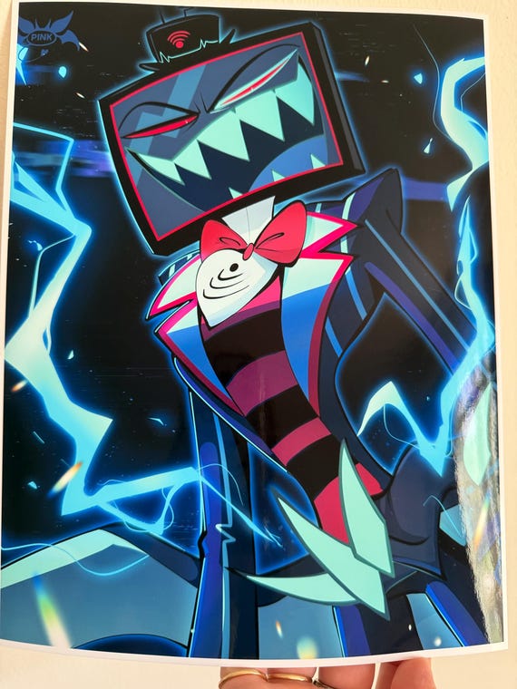 ハズビンホテルヴォックスエレクトリックプリント - Etsy 日本