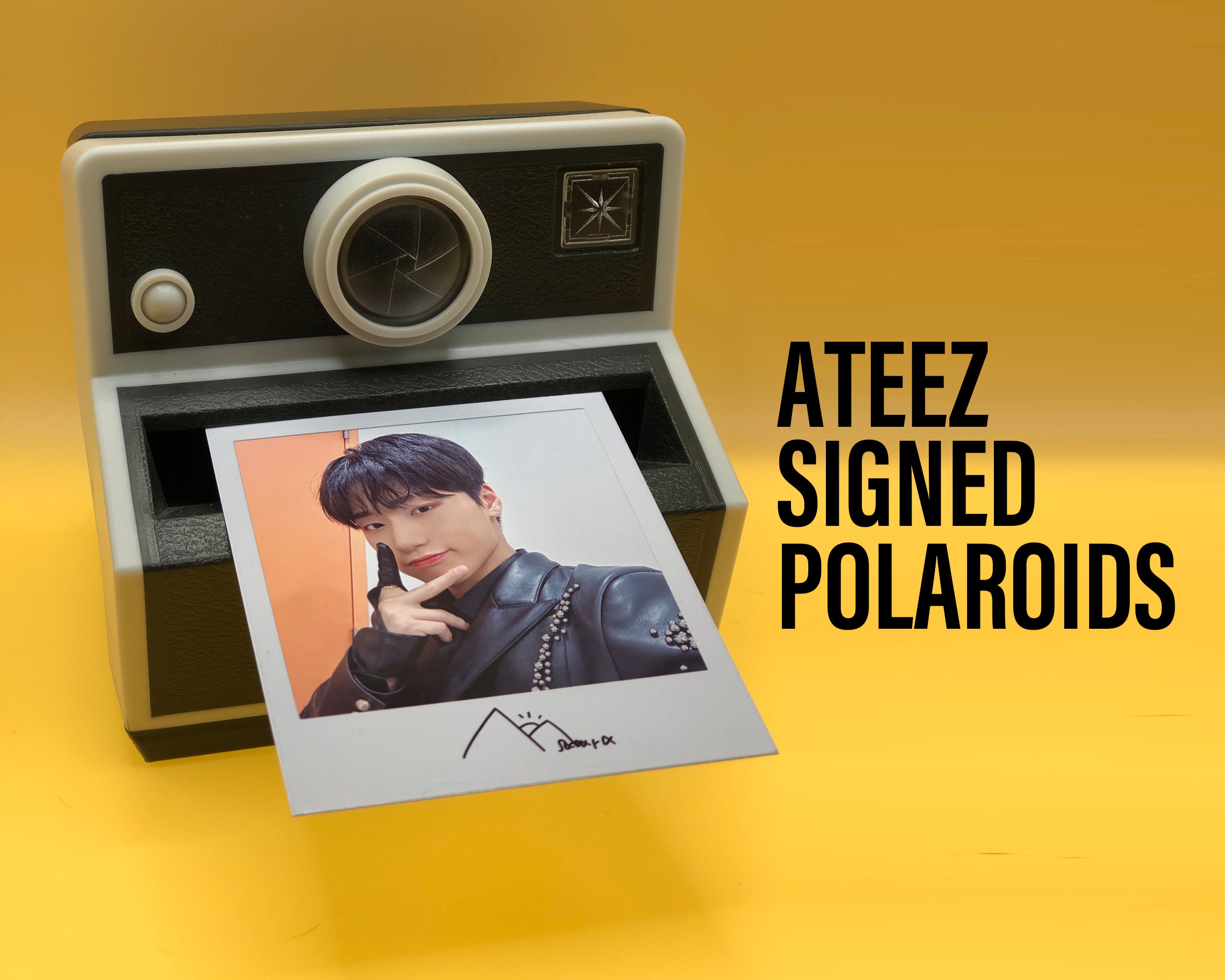 Ateez Polaroid - Etsy