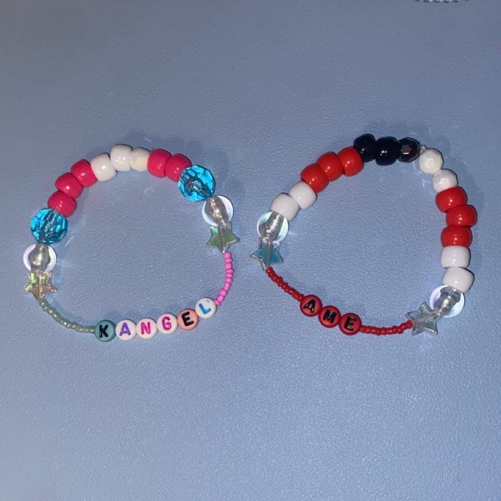 Needy Streamer Overload Ame Kangel Cutecore Pink Beaded Friendship