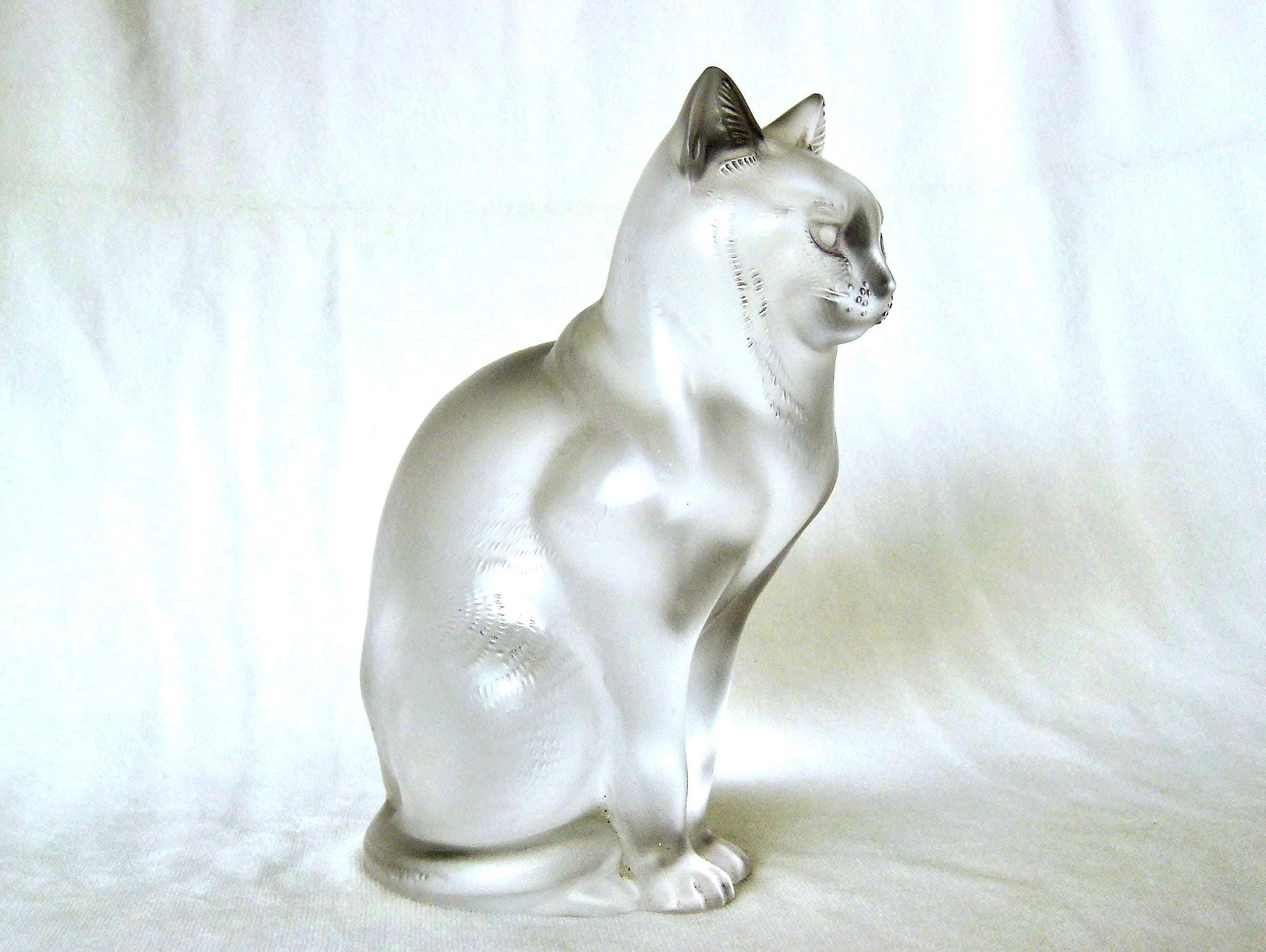 Lalique Cat - Etsy