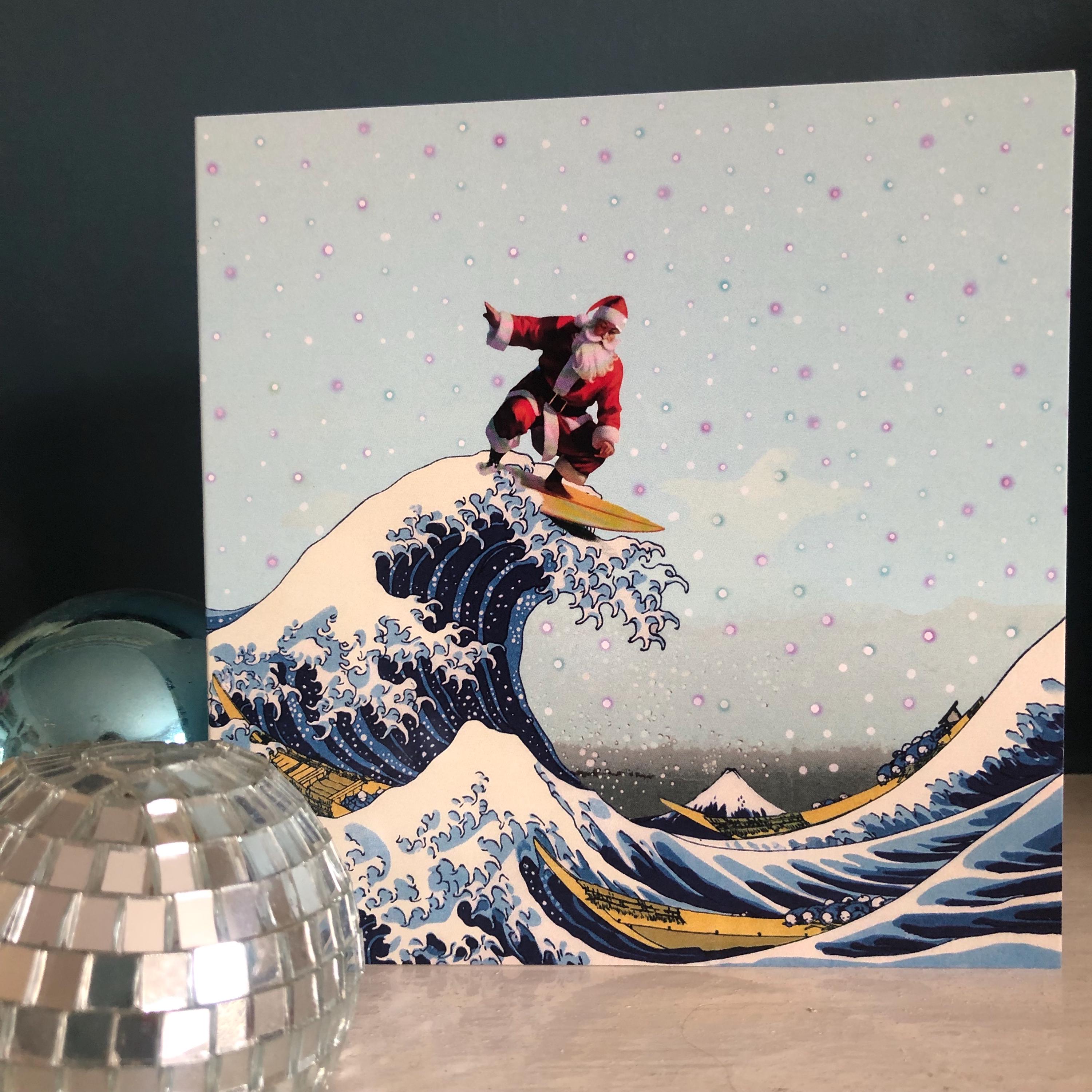 Funny Xmas Cards, Fine Art Cards, Altered Art Christmas Cards