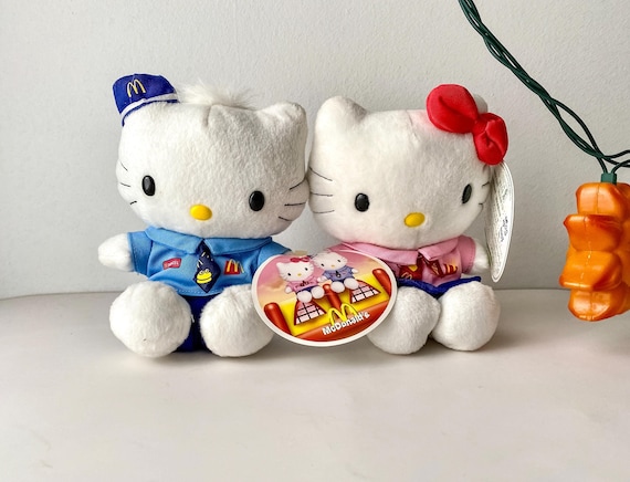 1999 Hello Kitty Mcdonald's Plush Set, Sanrio Toys - Etsy