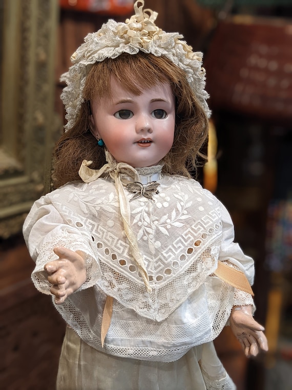 Antique Doll DEP Tete Jumeau // French Porcelain Doll - Etsy