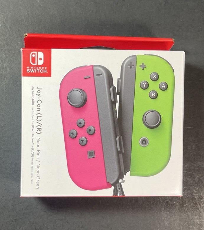 Official Nintendo Switch Joy-Con Set [ Neon PINK / Neon GREEN