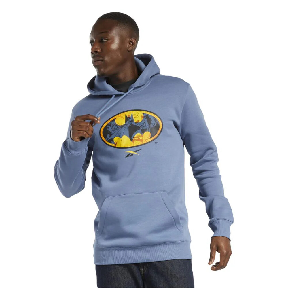 Reebok Dc X Batman Men's Hoodie Blusla IB5817 | eBay