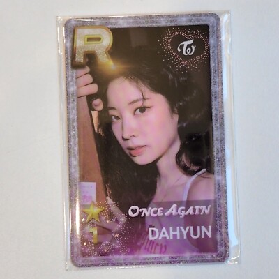 TWICE - SUPERSTAR SSJYP Once Again 8th Anniversary Photocard